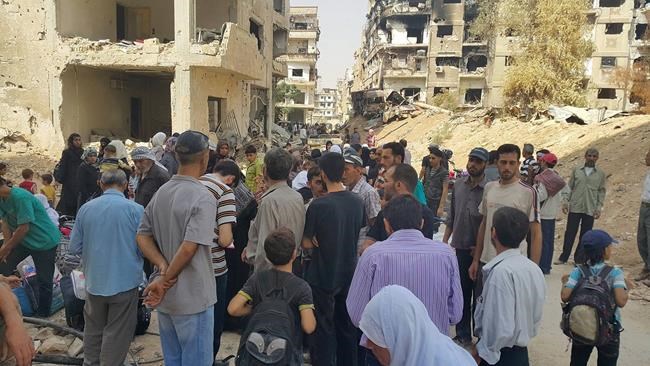 Rebels, civilians leave town after four-year siege | iNFOnews.ca