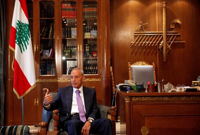 Speaker's long tenure embodies Lebanon's political stasis | iNFOnews.ca CP1990132886