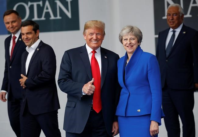 The Latest: May says Trump-Putin talks could reduce tensions | iNFOnews.ca The Latest: May says Trump-Putin talks could reduce tensions | iNFOnews.ca