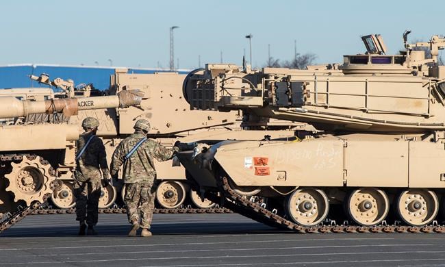 US tanks roll into Germany to bolster NATO deterrent | iNFOnews.ca US tanks roll into Germany to bolster NATO deterrent | iNFOnews.ca