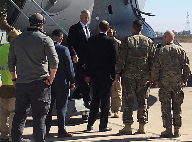 US Defence Secretary Mattis: US will stay in Iraq a while | iNFOnews.ca US Defence Secretary Mattis: US will stay in Iraq a while | iNFOnews.ca