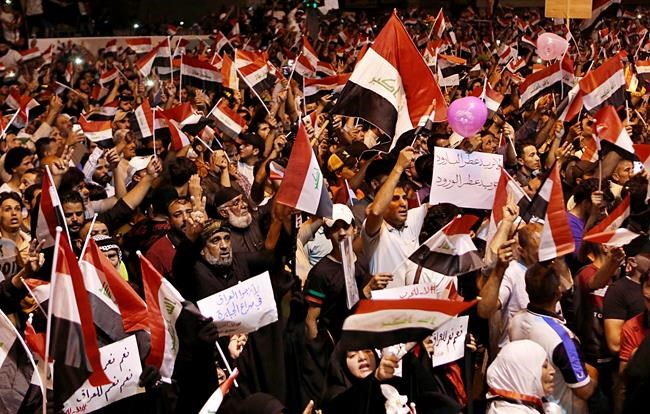 Supporters of Iraqi Shiite cleric hold sit-ins against war | iNFOnews.ca