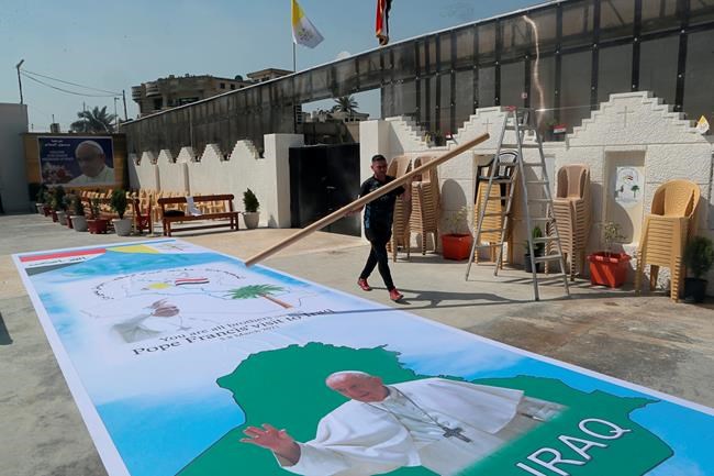 Vatican defends pope's Iraq trip amid virus as 'act of love' | iNFOnews.ca