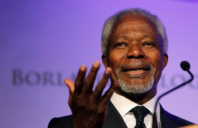 The United Nations that Kofi Annan served pays tribute | iNFOnews.ca