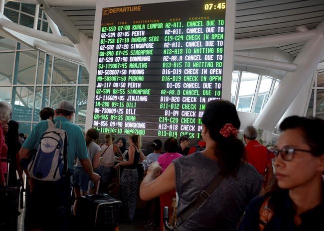 Australian leader seeks help for tourists stranded in Bali | iNFOnews.ca