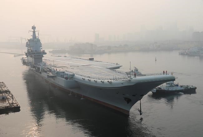 China first home-built aircraft carrier completes sea trials | iNFOnews.ca