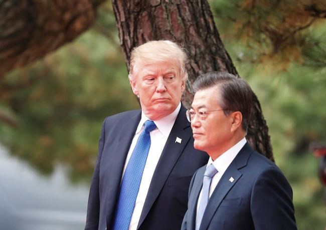 Trump projects optimism ahead of South Korea talks | iNFOnews.ca