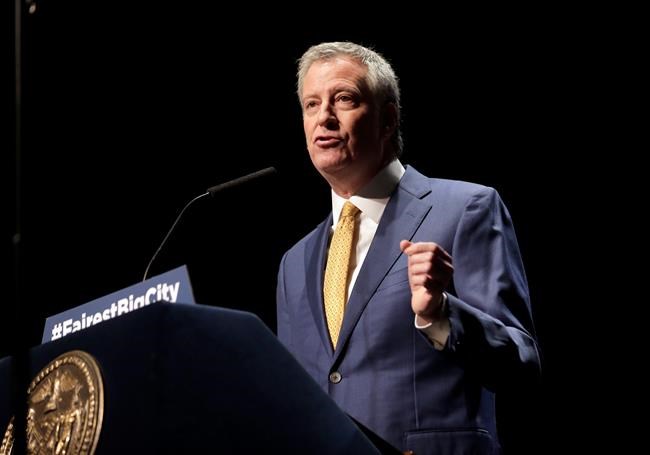 The Latest: Trump and de Blasio already trading insults | iNFOnews.ca The Latest: Trump and de Blasio already trading insults | iNFOnews.ca