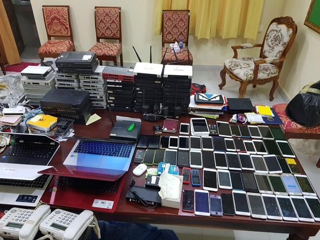 Cambodian police arrest 175 Chinese suspects in phone fraud | iNFOnews.ca CP787855244