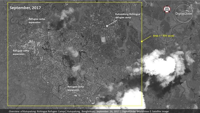 Satellite images show sprawling Rohingya refugee camps | iNFOnews.ca Satellite images show sprawling Rohingya refugee camps | iNFOnews.ca