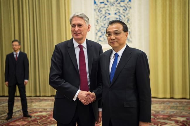 Britain's finance minister in China to promote trade | iNFOnews.ca