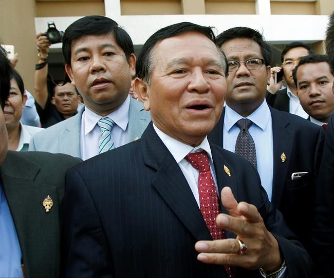 Cambodian police hunt for opposition leader, waylay his car | iNFOnews.ca