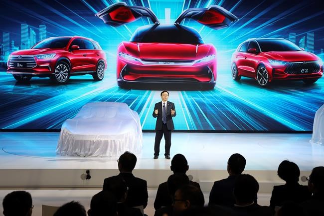 China's auto sales fall 5.8% in October | iNFOnews.ca