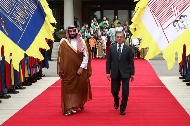 Saudi Arabia vows to help S. Korea if oil supplies disrupted | iNFOnews.ca CP593624246