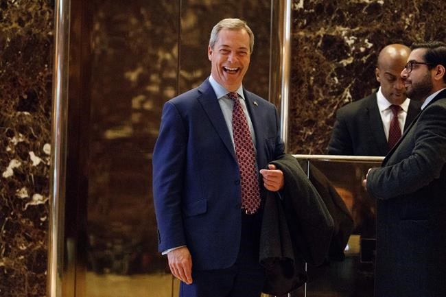 UK government rejects Farage's ambition to be link to Trump | iNFOnews.ca CP1888150445