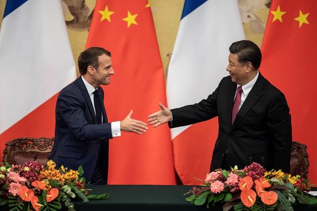 Europeans look to China as global partner, shun Trump's US | iNFOnews.ca CP1555528410