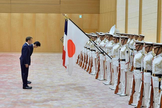 Leaders of Japan, France share Middle East concerns | iNFOnews.ca Leaders of Japan, France share Middle East concerns | iNFOnews.ca