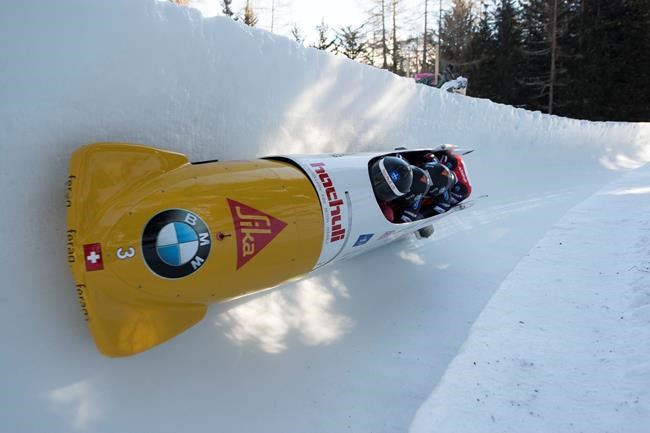 Chris Spring leads Canada to sixth in four-man bobsled World Cup event | iNFOnews.ca