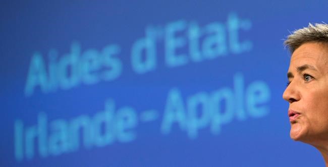 Europe hits Apple with a $15 billion-plus tax bill | iNFOnews.ca CP990355944