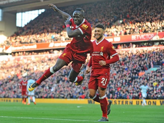 Lethal front 3 lifts Liverpool into 2nd place in EPL | iNFOnews.ca