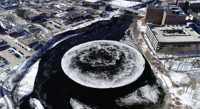 Giant rotating ice disk stops moving | iNFOnews.ca Giant rotating ice disk stops moving | iNFOnews.ca