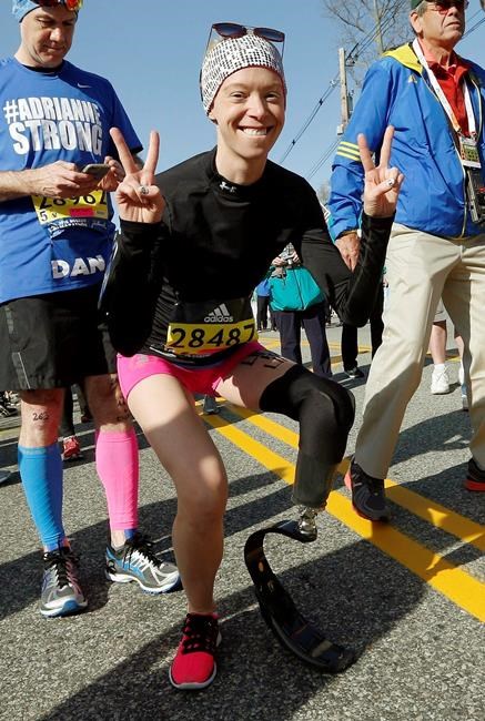 Boston Marathon amputee struck by car, sent to hospital | iNFOnews.ca