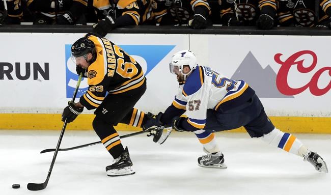 Blues must try to slow down Bruins in Stanley Cup Final | iNFOnews.ca Blues must try to slow down Bruins in Stanley Cup Final | iNFOnews.ca