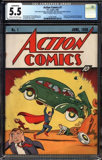 Rare comic books with Superman, Batman debuts go to auction | iNFOnews.ca