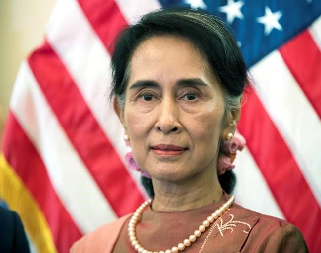 Nobel laureate Aung San Suu Kyi gets humanitarian award | iNFOnews.ca