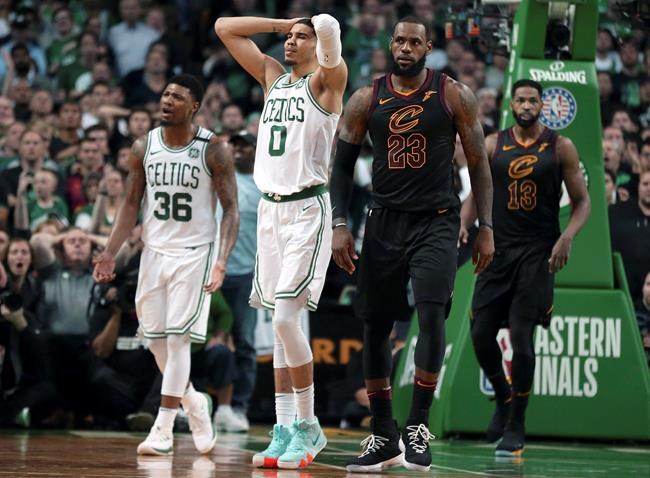 LeBron's 35 help Cavs beat Celtics 87-79, reach NBA Finals | iNFOnews.ca