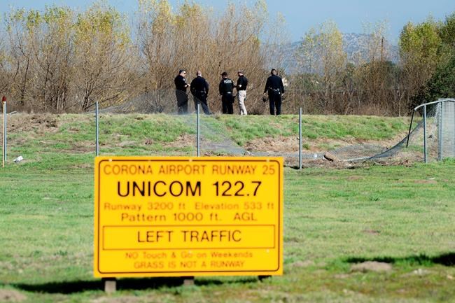 4 killed in plane crash at Southern California airfield | iNFOnews.ca CP80309343