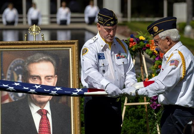 Memorial at Nixon Library for Ed Nixon, president's brother | iNFOnews.ca Memorial at Nixon Library for Ed Nixon, president's brother | iNFOnews.ca