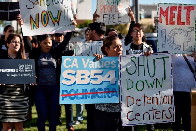 The Latest: San Diego County board backs 'sanctuary' suit | iNFOnews.ca CP1691464914