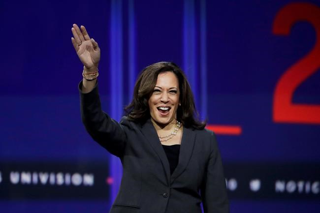 The Latest: United Farm Workers backs Harris for nomination | iNFOnews.ca