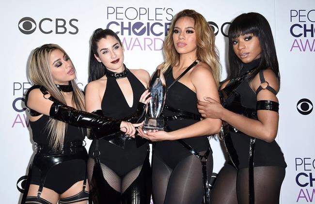 Fifth Harmony makes quartet debut at People's Choice | iNFOnews.ca CP502853119