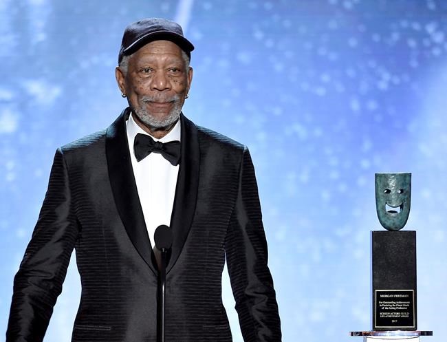 Morgan Freeman accepts life achievement honours at SAG Awards | iNFOnews.ca