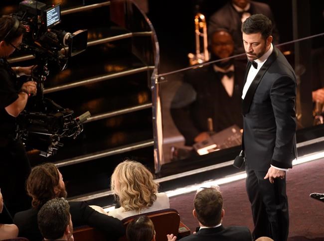 Review: What happened? Oscar host Kimmel was unflappable | iNFOnews.ca