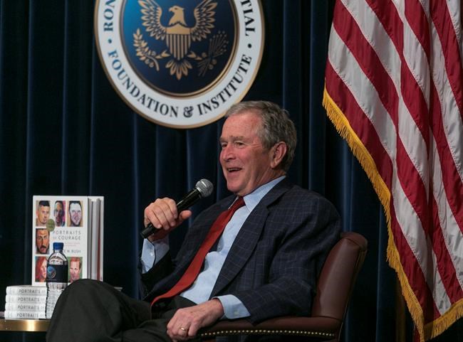 George W. Bush warns against 'isolationist tendency' in US | iNFOnews.ca