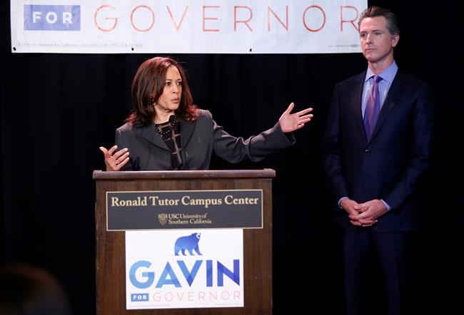 US Sen. Harris endorses Newsom for California governor | iNFOnews.ca US Sen. Harris endorses Newsom for California governor | iNFOnews.ca