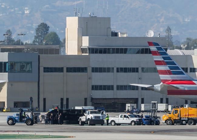The Latest: 8 injured after plane clips LA airport truck | iNFOnews.ca The Latest: 8 injured after plane clips LA airport truck | iNFOnews.ca