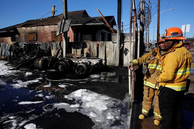 2 injured in Los Angeles explosion following gasoline leak | iNFOnews.ca