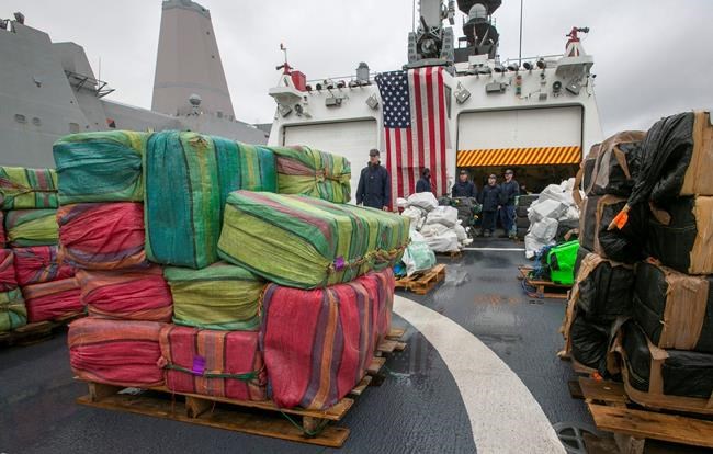 Coast Guard brings $338M of seized cocaine to San Diego | iNFOnews.ca CP1854971650