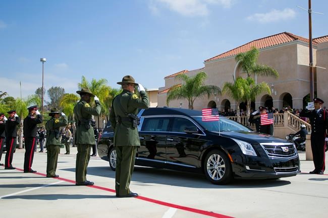Slain San Diego officer remembered as passionate helper | iNFOnews.ca