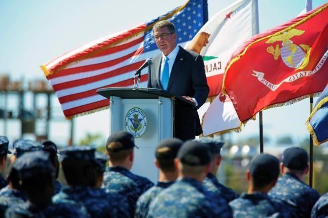 Defence secretary: US will sharpen 'military edge' in Asia | iNFOnews.ca CP1876069390