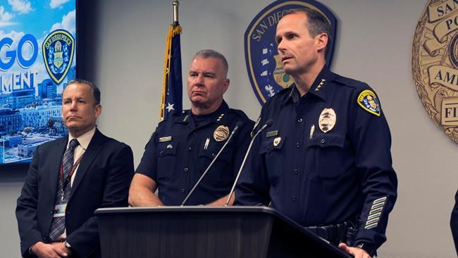 'Gunshots and horror': San Diego shootout wounds 2 officers | iNFOnews.ca