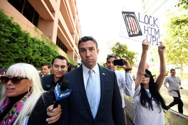 Judge: Rep. Duncan Hunter's trial can detail alleged affairs | iNFOnews.ca