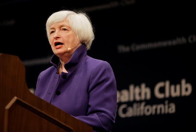 Yellen: Expect Fed to gradually hike rates over next 3 years | iNFOnews.ca