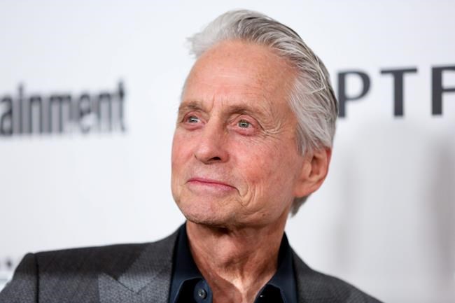 Michael Douglas promotes peace and disarmament through art | iNFOnews.ca