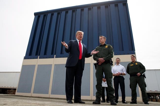 Border wall, bullet train: California vs. Trump escalates | iNFOnews.ca CP1742757478