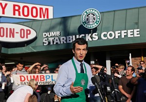 Dumb Starbucks demystified: Creator explains prank's origins, aftermath on Comedy Central show | iNFOnews.ca CP29232889